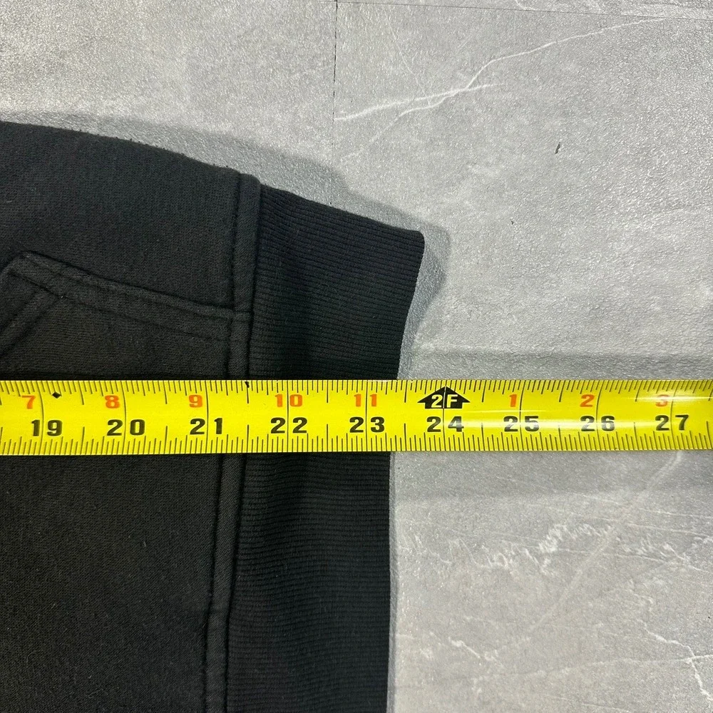 Urban Pipeline Kids Large Black Sherpa Lined Full Zip Hoodie Sweatshirt